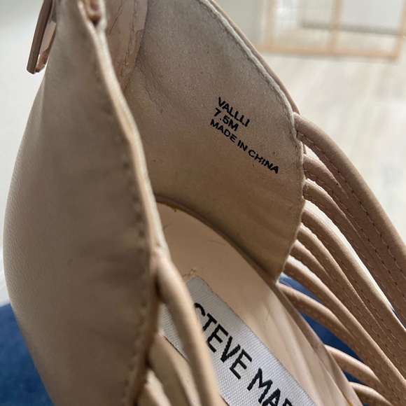 NEW Steve Madden VALLLI / Color: Nude / Size 7.5M - Picture 8 of 8